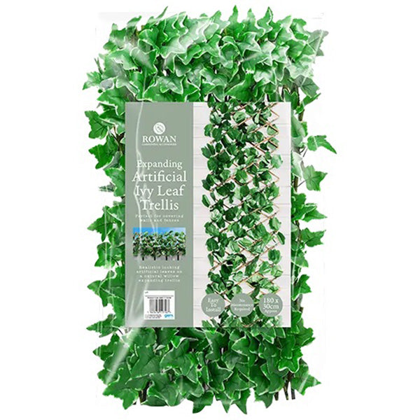 Artificial Ivy Leaf Screening Trellis Hedge Garden Fence Wall Balcony Privacy