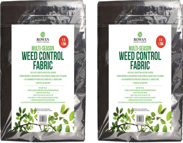 1m x 1.5m Weed Control Fabric Sheet Cover Multi Season Garden Mat Landscape UK