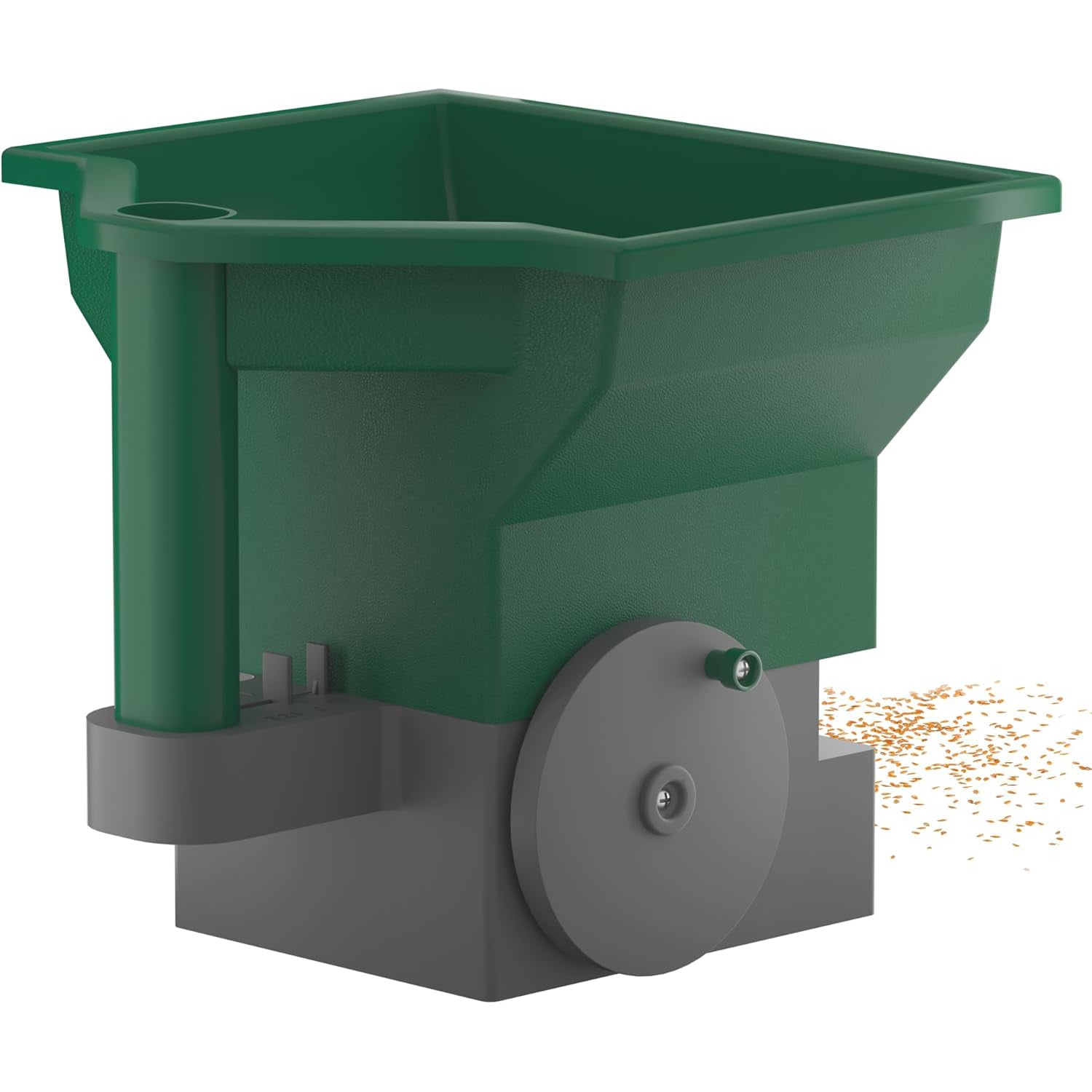 1L Handheld Grass Seed Salt Spreader Mini Lawn Feed Seeder Applicator Multi Use