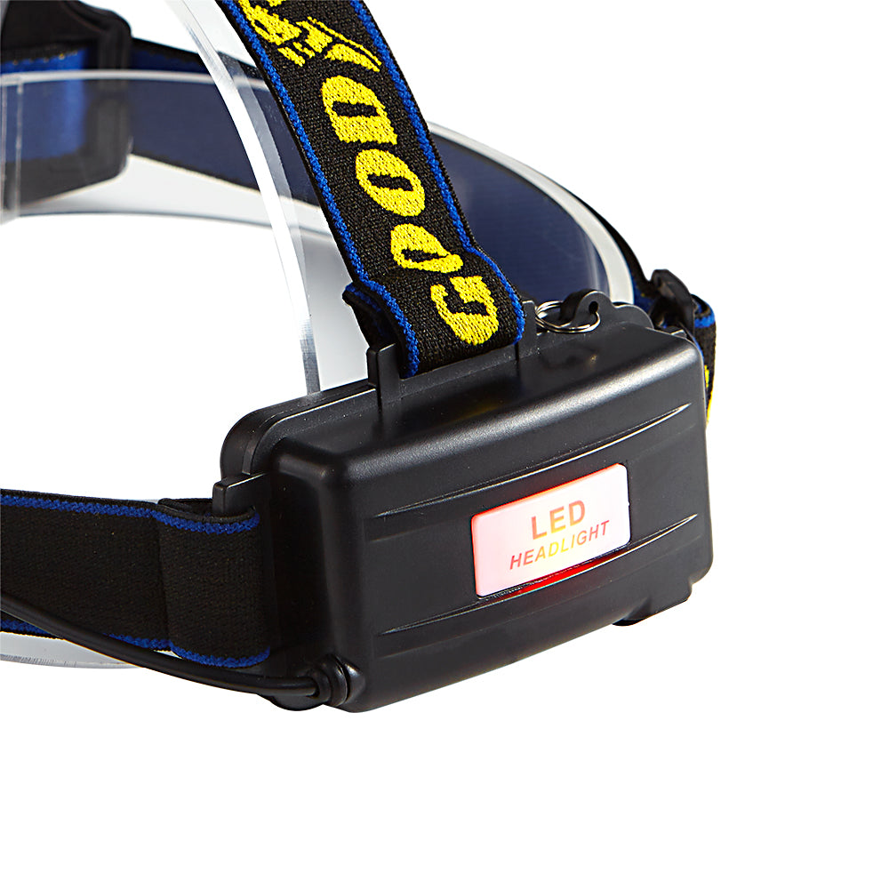 Goodyear Head Light Torch Lamp Headlamp LED Rechargeable Flashlight 6000LM