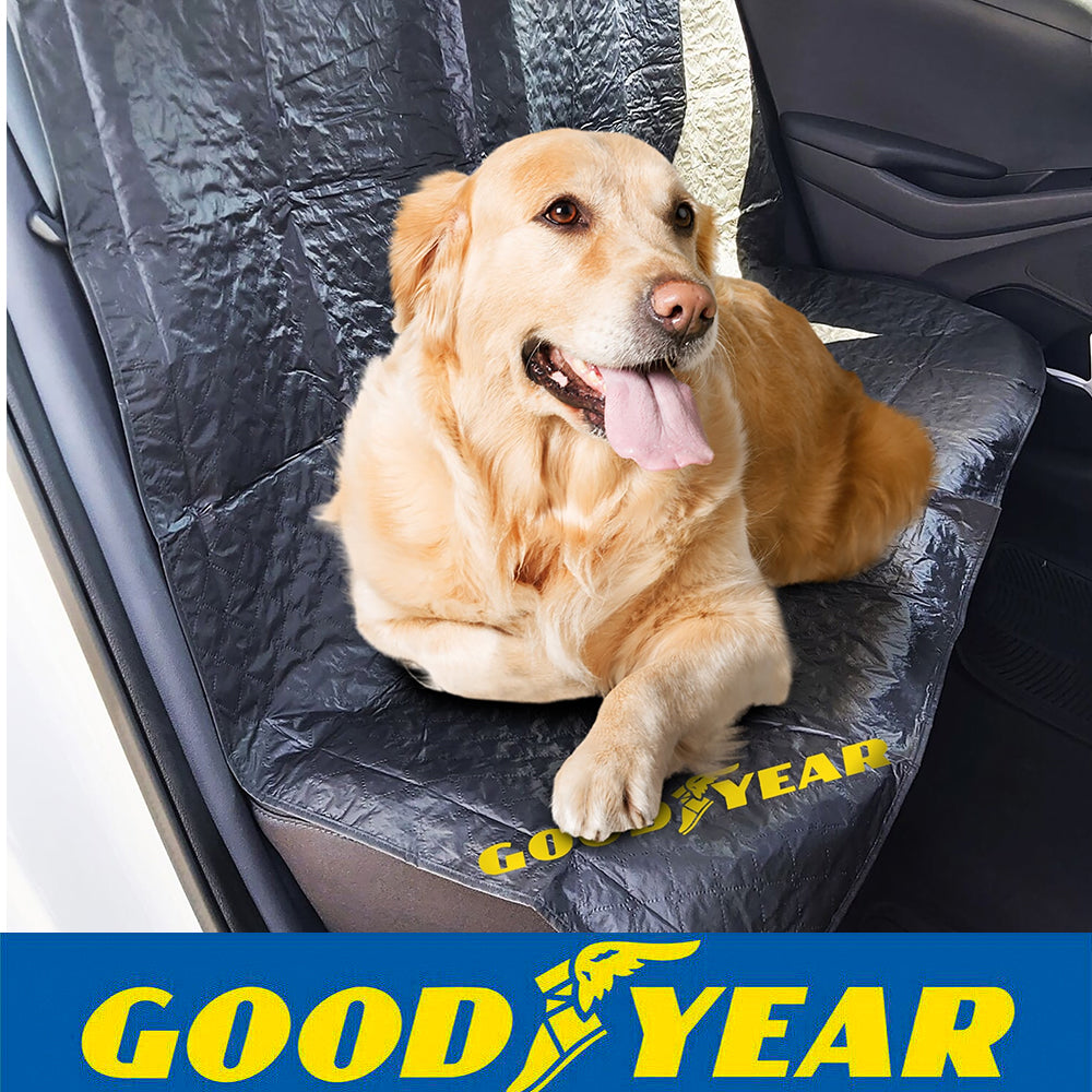 Goodyear 2-In-1 Car Seat & Boot Liner Protector Cover Bootliner Water Resistant