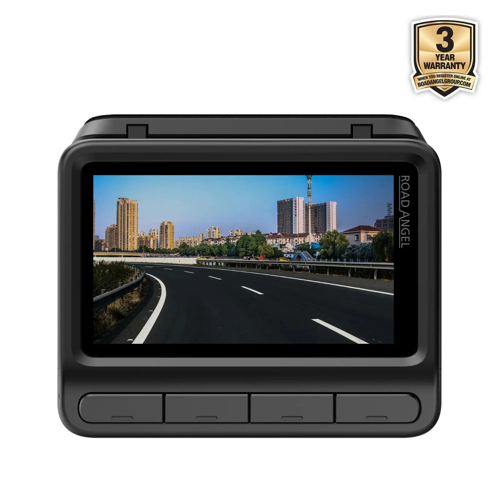 Road Angel Halo Elite 4K 2160p Ultra HD Car Camera Dash Cam Front Rear Wi-Fi