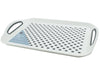 Extra Large Anti-Slip Plastic Serving Tray With High Non Grip Rubber Surface UK