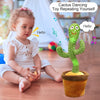 Dancing Cactus Plush Toy Can Singing And Recording To Learn Talking Kids Gift