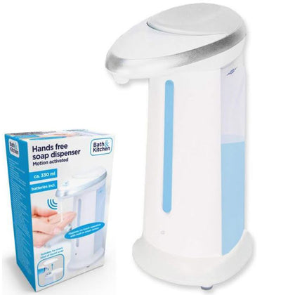 330ml Touchless Automatic Soap Dispenser Hands Free Liquid Sanitiser IR Sensor