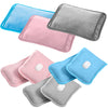 Rechargeable Electric Hot Water Bottle Fabric Overheat Protect Warmer Massaging