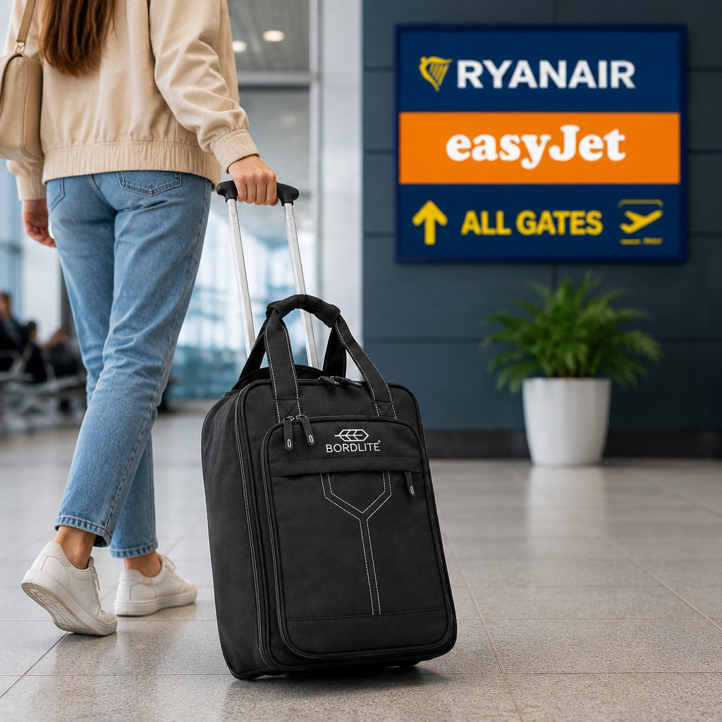 Bordlite 40x25x20 Ryanair Approved Cabin Bag Wheeled Underseat EasyJet