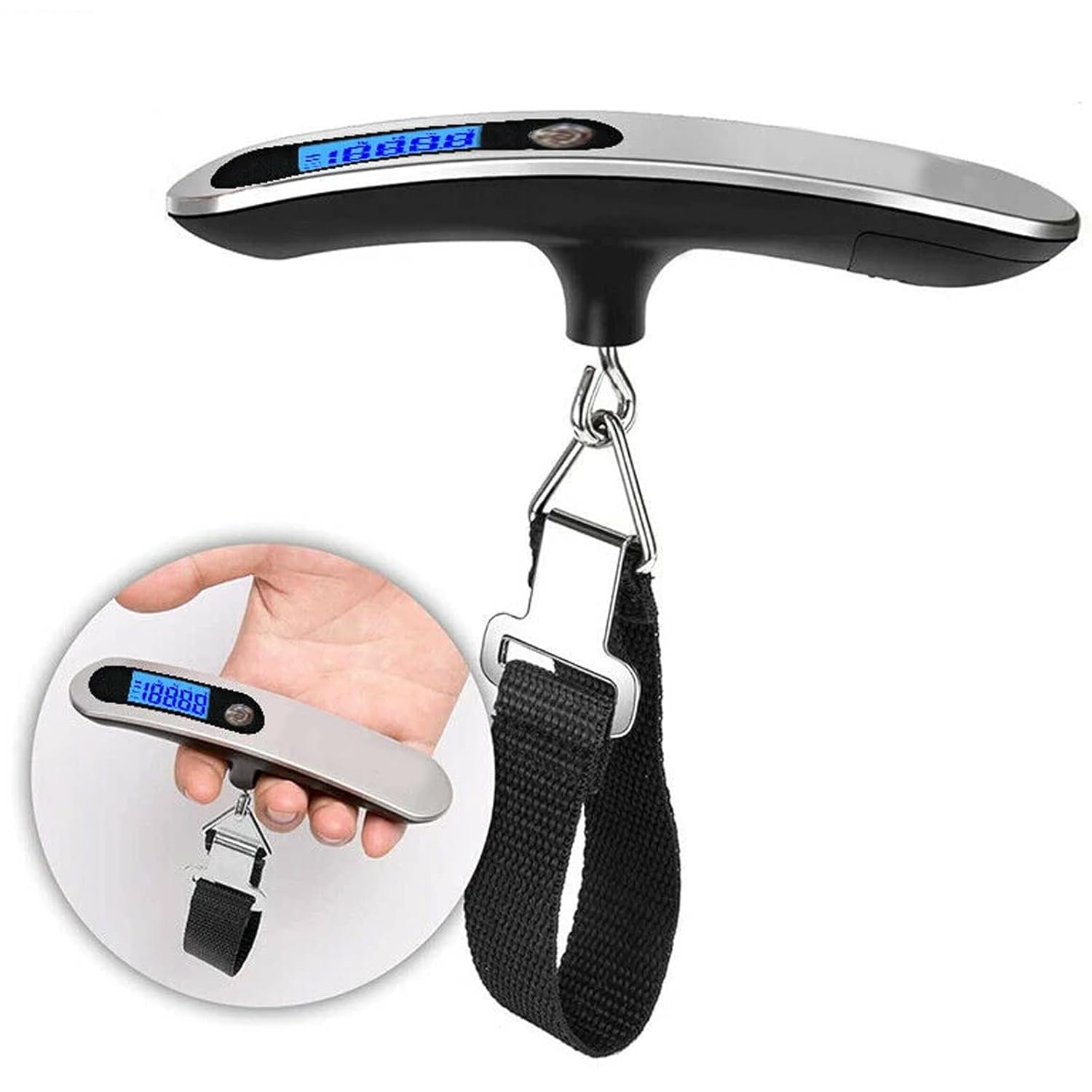 Luggage Scale Portable Digital Weight Travel Suitcase Electronic 110 Lb/50kg