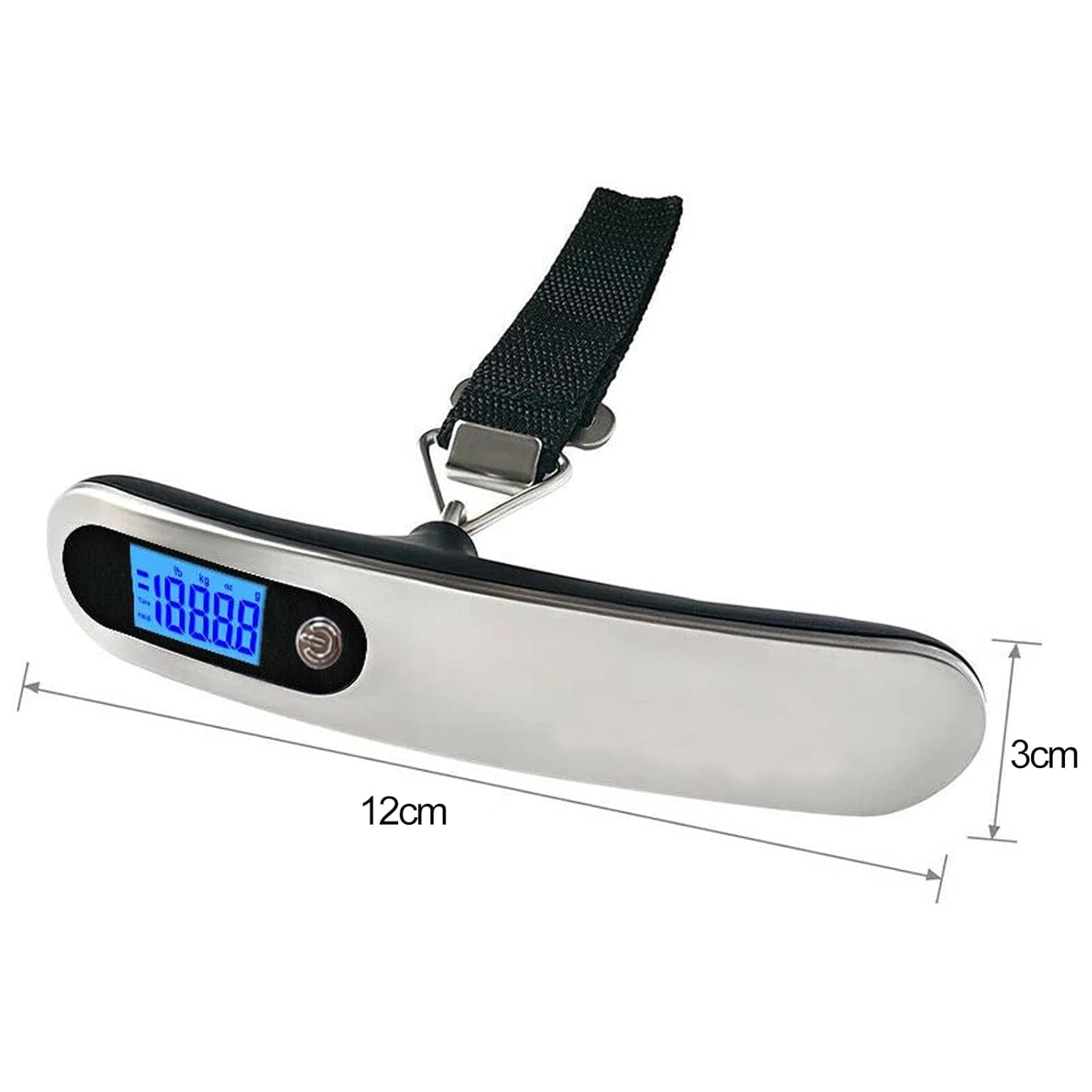 Luggage Scale Portable Digital Weight Travel Suitcase Electronic 110 Lb/50kg