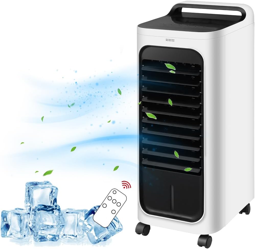 Skonyon online 3-In-1 Evaporative Air Cooler Fan Humidifier with Remote Control