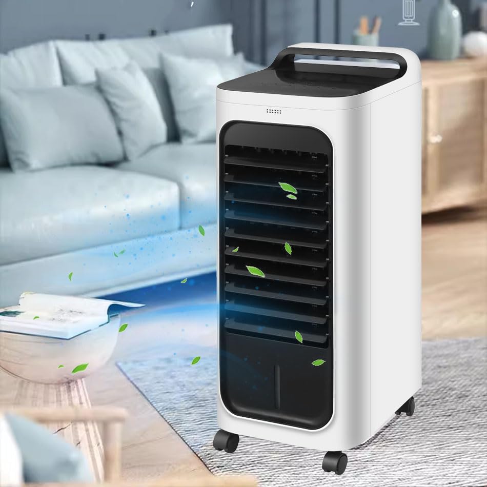 Air Cooler Fan 3 in 1 Portable Mobile Air Conditioner Humidifier Remote Control