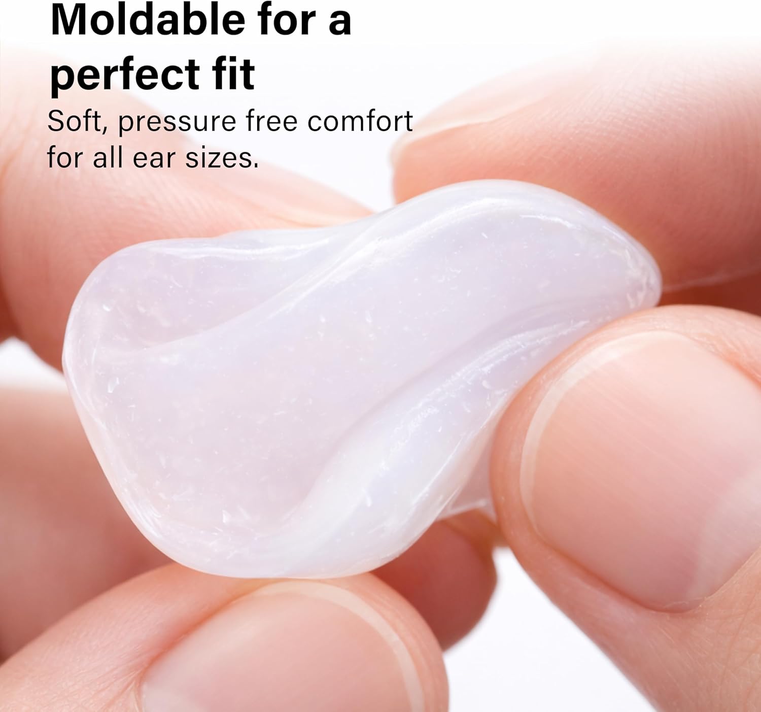 7 Pairs Silicone Sleep Ear Plugs Soft Moldable Reusable High Noise Reduction