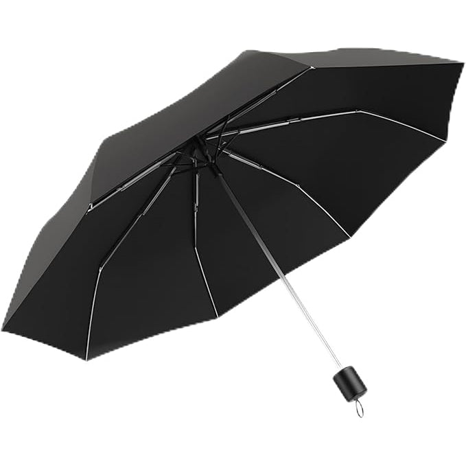 U-Shaped Umbrella Reinforced Windproof J-Handle Water-Resistant Cover Travel
