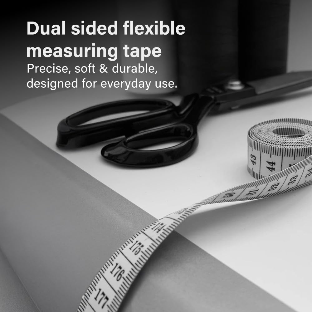 Dual Sided Flexible Measuring Tape 150cm / 60 Inch Soft Scale Body Measure DIY