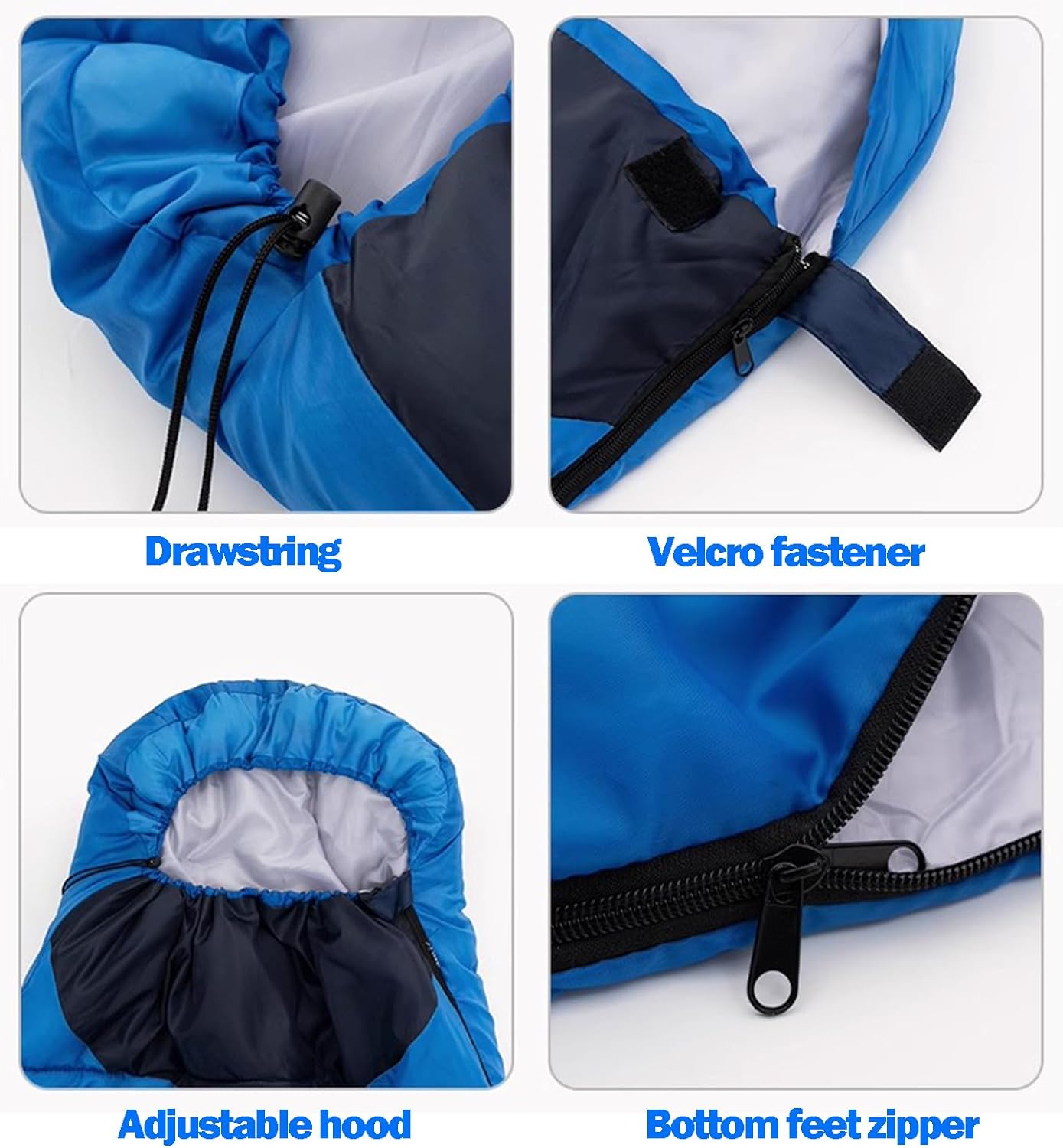 Sleeping Bags Adults 3 Season Backpacking Waterproof Hiking Camping Waterproof