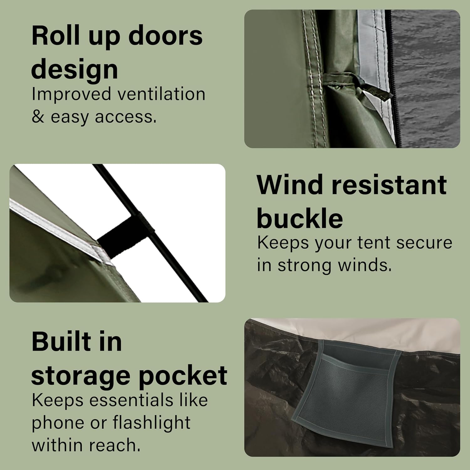Instant Pop Up Camping Tent Hiking Waterproof Dome Festival 4 Seasons 3-4 Person