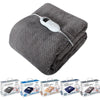 Electric Heated Throw Over Blanket Soft Shaggy Fleece 9 Heat Settings 160x130