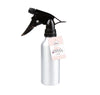 200ml Aluminium Hairdresser Water Bottle Spray Pump Mist Trigger Salon Garden