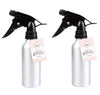 200ml Aluminium Hairdresser Water Bottle Spray Pump Mist Trigger Salon Garden