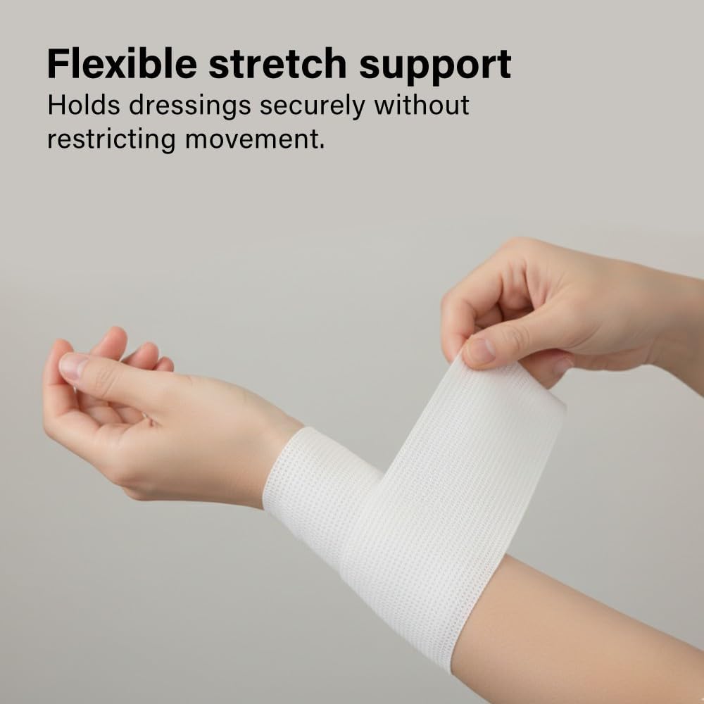 Conforming Bandage Roll Soft Compression Flexible Dressing Support Sterile Medic
