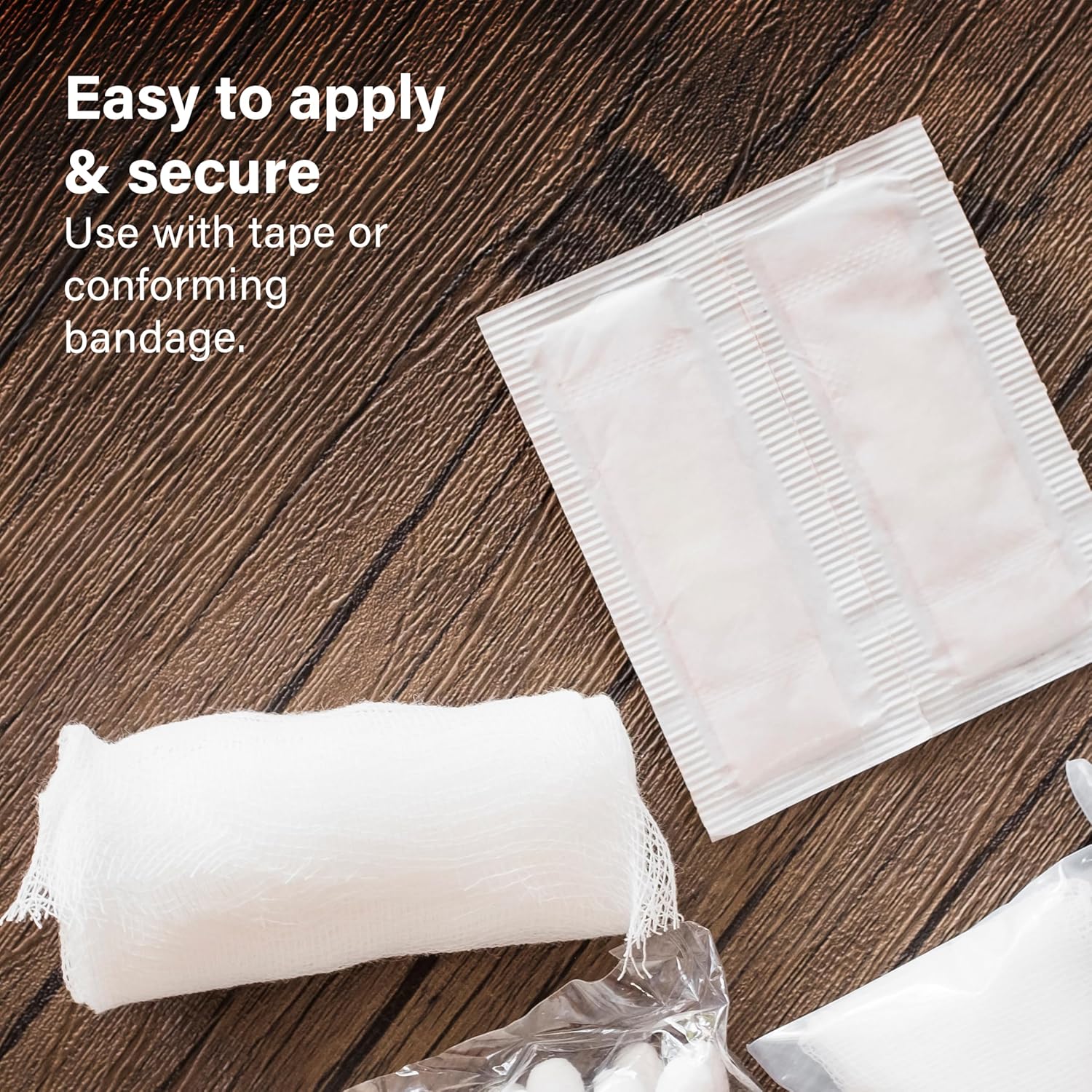 Low Adherent Dressing Pads 100 Pack Sterile Non Stick Wound Dressings 5/7.5/10cm