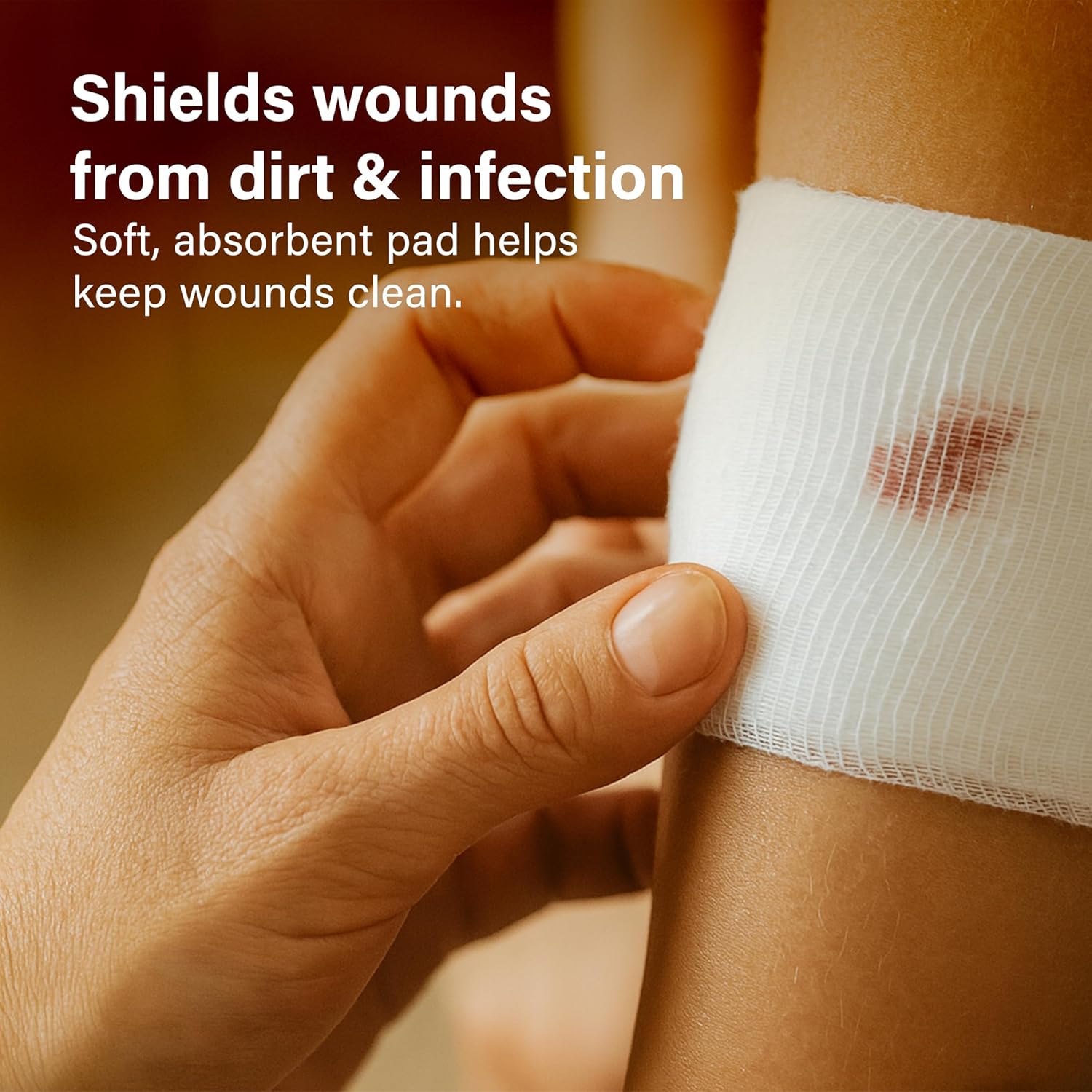 10 Pack Medium Sterile Dressing Bandage Absorbent Pad First Aid Wound 12x12cm