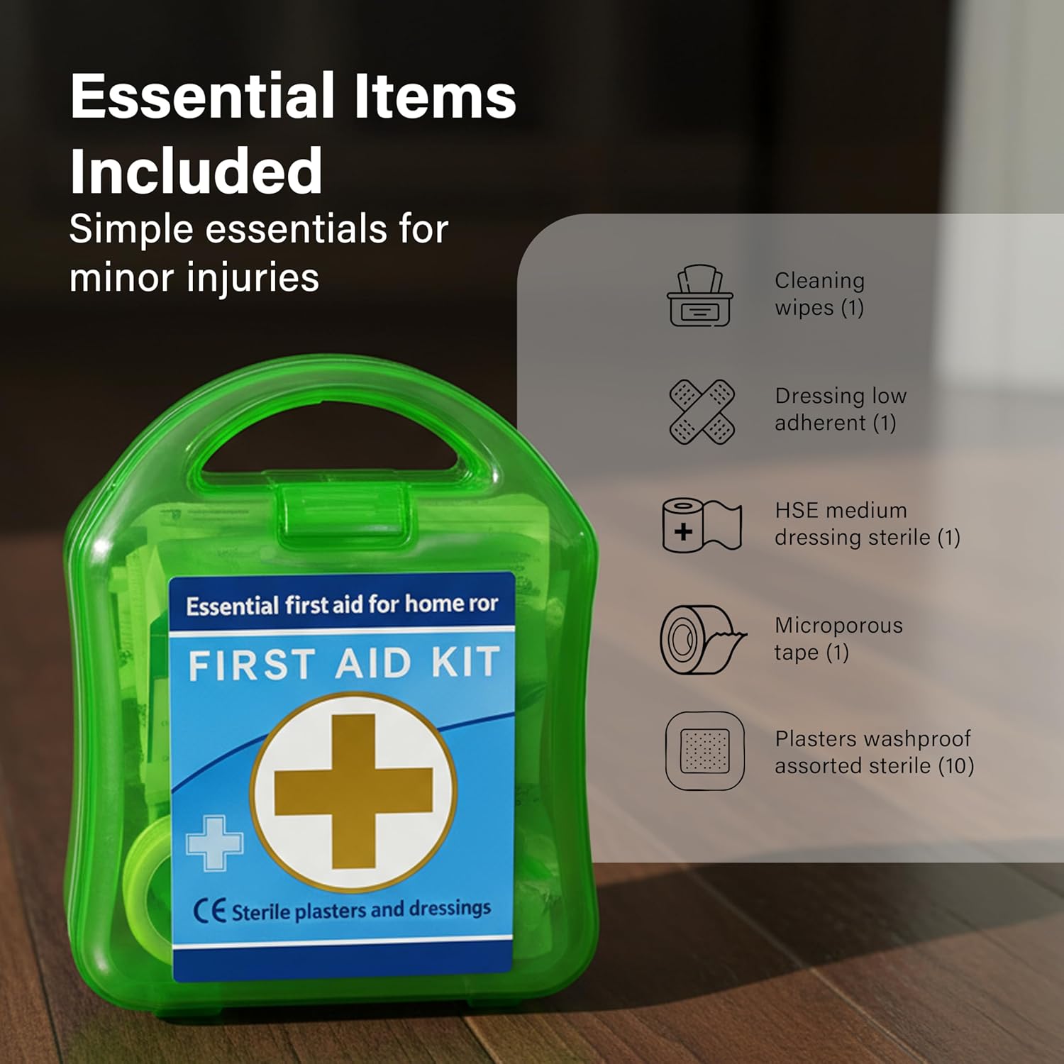 First Aid Kit HSE BSI Compliant Workplace Office Catering Home Travel Emergency