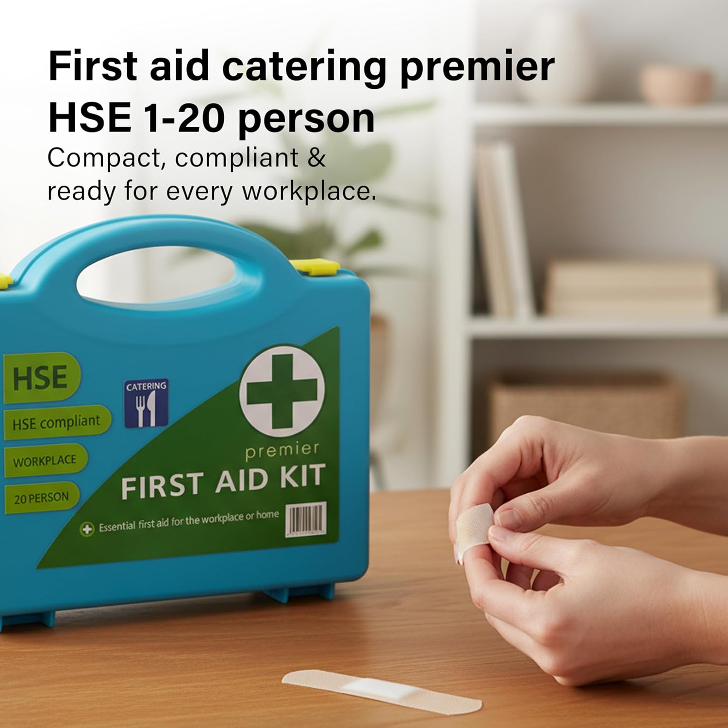 First Aid Kit HSE BSI Compliant Workplace Office Catering Home Travel Emergency