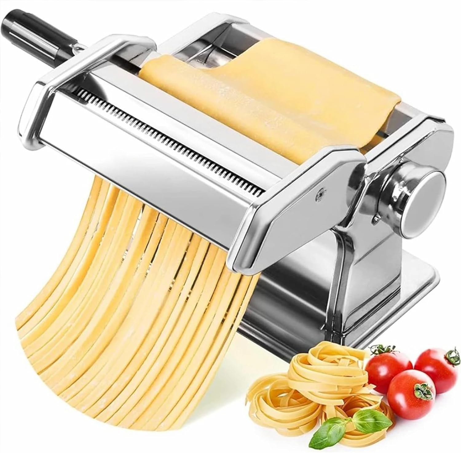 Stainless Steel Fresh Pasta Maker Lasagne Spaghetti Noodle Tagliatelle Rack