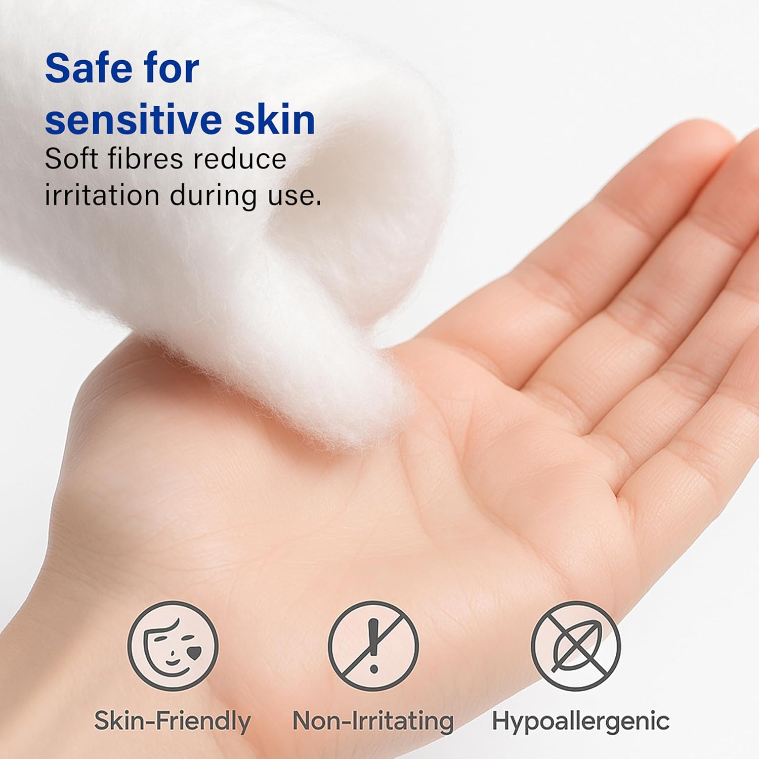 Medical Cotton Wool BP 500g Ultra Soft High Absorbency Hypoallergenic Wound Care