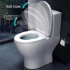 Quick Release Toilet Seat Soft Close Heavy Duty & Universal Fit One Button WC.