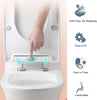 Quick Release Toilet Seat Soft Close Heavy Duty & Universal Fit One Button WC.