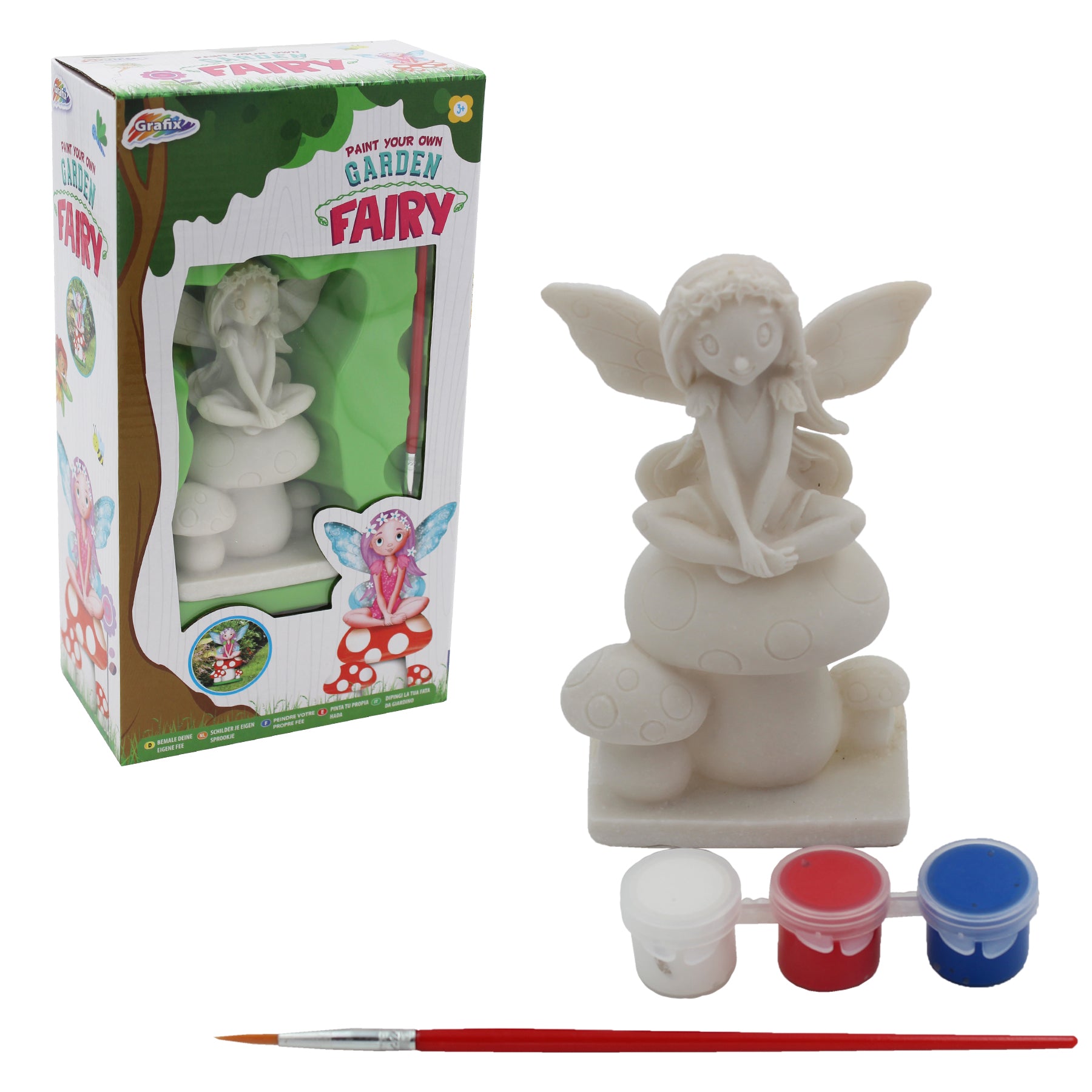 Paint Your Own Garden Fairy Magical Art Craft Kit Creative Activity Set