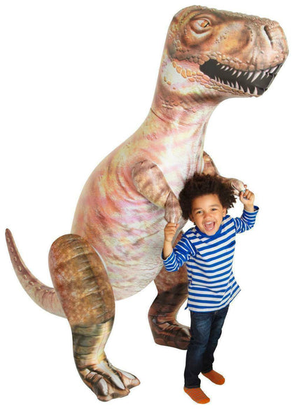 Giant 5ft Inflatable Dinosaur T-Rex Pre Historic Fancy Dress Party Blow Up Toy