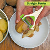 3 in 1 Food Peeler Straight Julienne Serrated Potato Veg Fruit Slicer