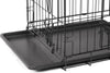 Dog Crate Extra Large Puppy Pet with Removal Tray & 2 Doors Folding Cage Train