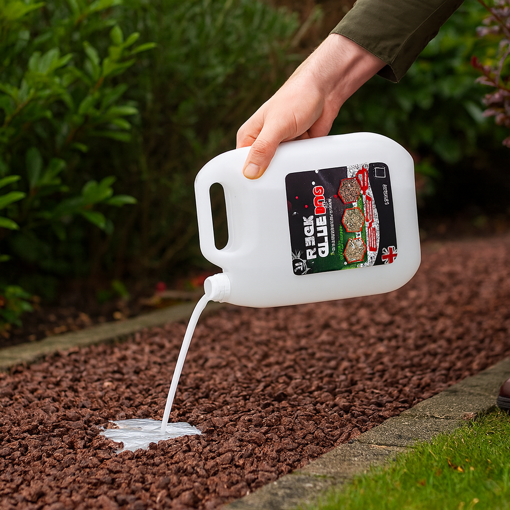Ready To Use Rock Glue Pro Binder Ideal For Mulch Stones Pathways Landscaping