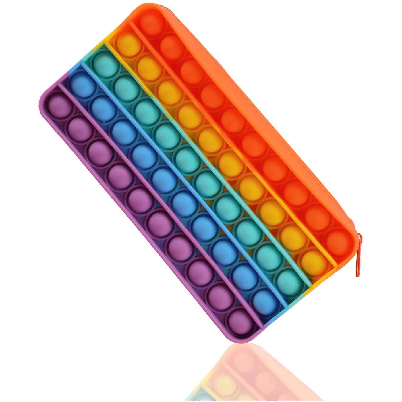 Push Pop It Bubble Pencil Case Sensory Fidget Toy Sensory Kids Gift Stress