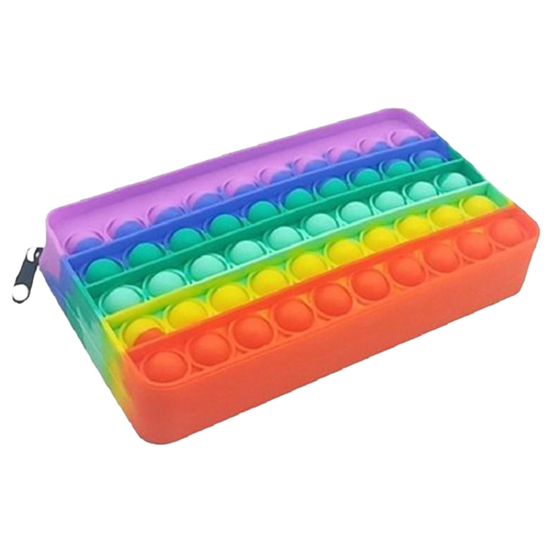 Push Pop It Bubble Pencil Case Sensory Fidget Toy Sensory Kids Gift Stress