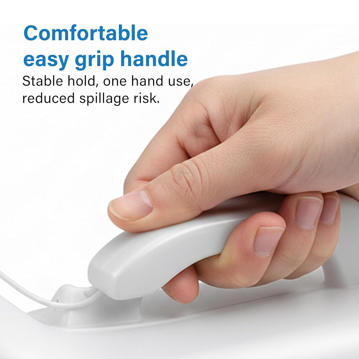 Urinal Bottle Leak Proof Wide Mouth Easy Grip Handle Reusable Bedside Home Care