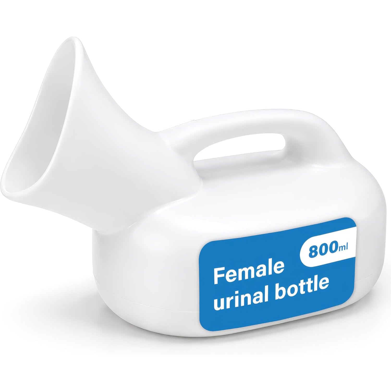 Urinal Bottle Leak Proof Wide Mouth Easy Grip Handle Reusable Bedside Home Care