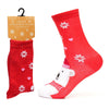 4 Pack Ladies Christmas Novelty Socks Secret Santa Party Stocking Filler Cotton