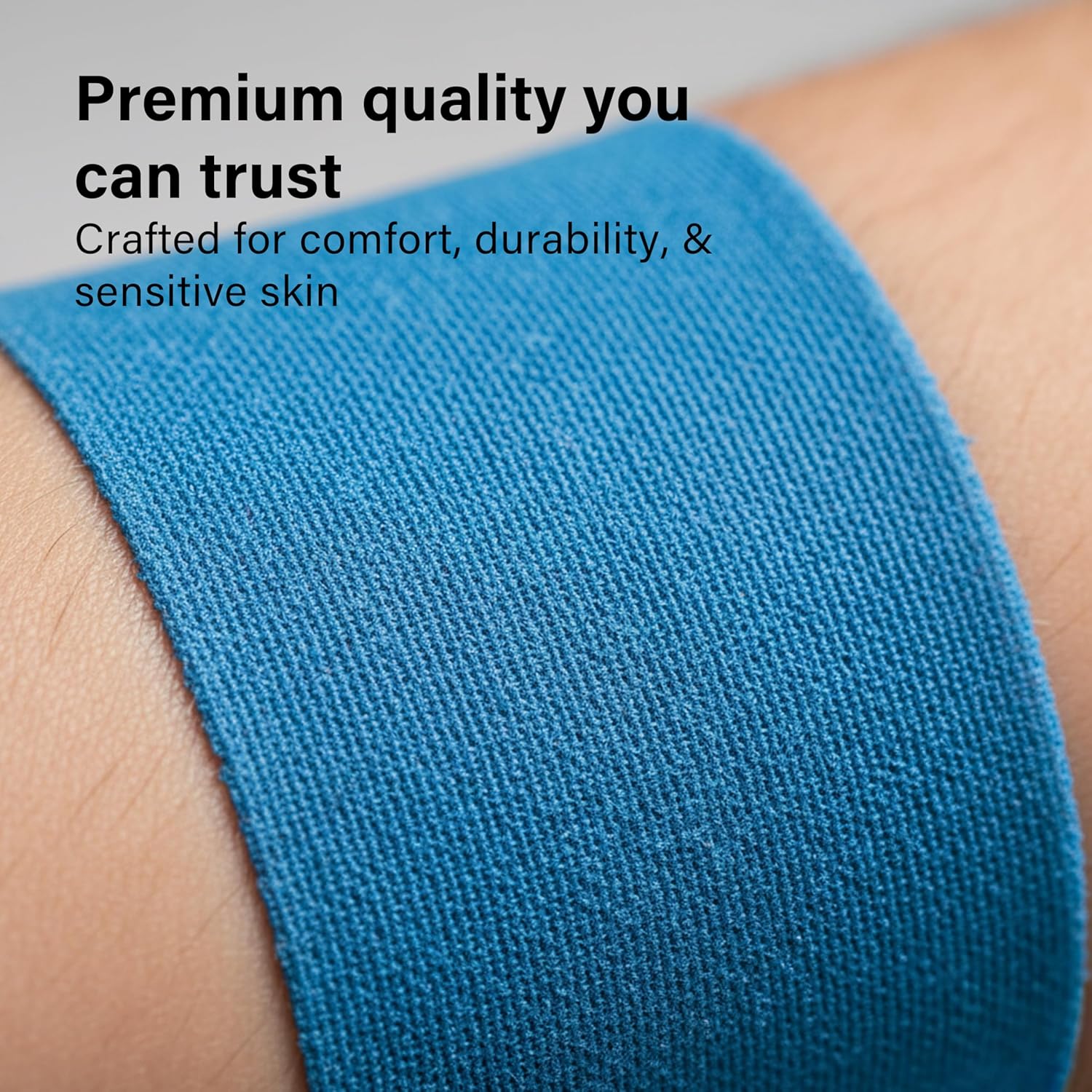 Kinesiology Sports Tape Beige Waterproof Muscle & Joint Support Stretch 5m x 5cm