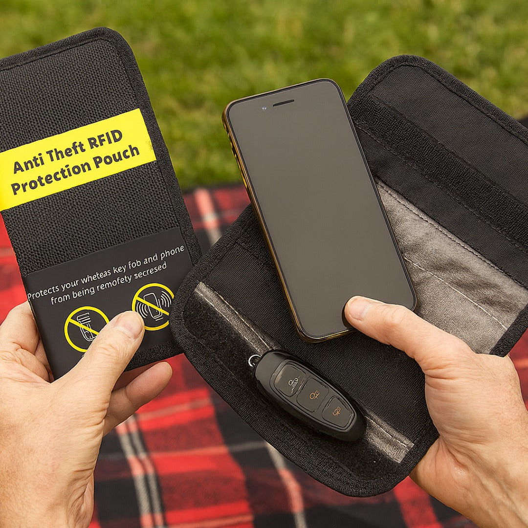 Stoplock Anti Theft RFID Protection Pouch Universal Size Blocker Safety Protect