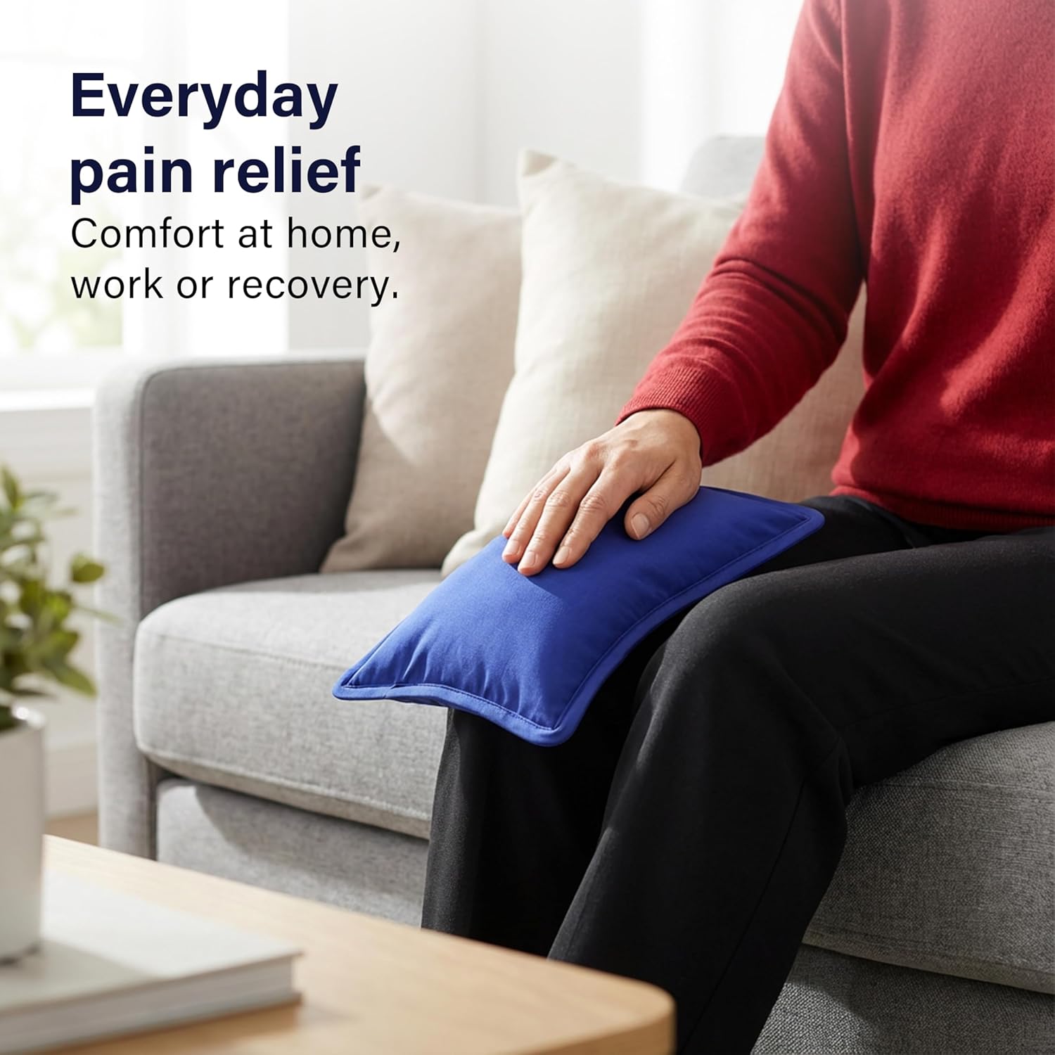 Reusable Hot & Cold Pack Pain Relief Muscles Joints Cramp Microwave Freezer Safe