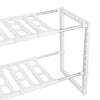 Extendable Sink Shelf 2 Tier Adjustable Under Sink Rack Storage Organiser Bath