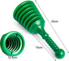 Heavy Duty Powerful Toilet Drain Sink Plunger Suction Tool Unblocking Flexible