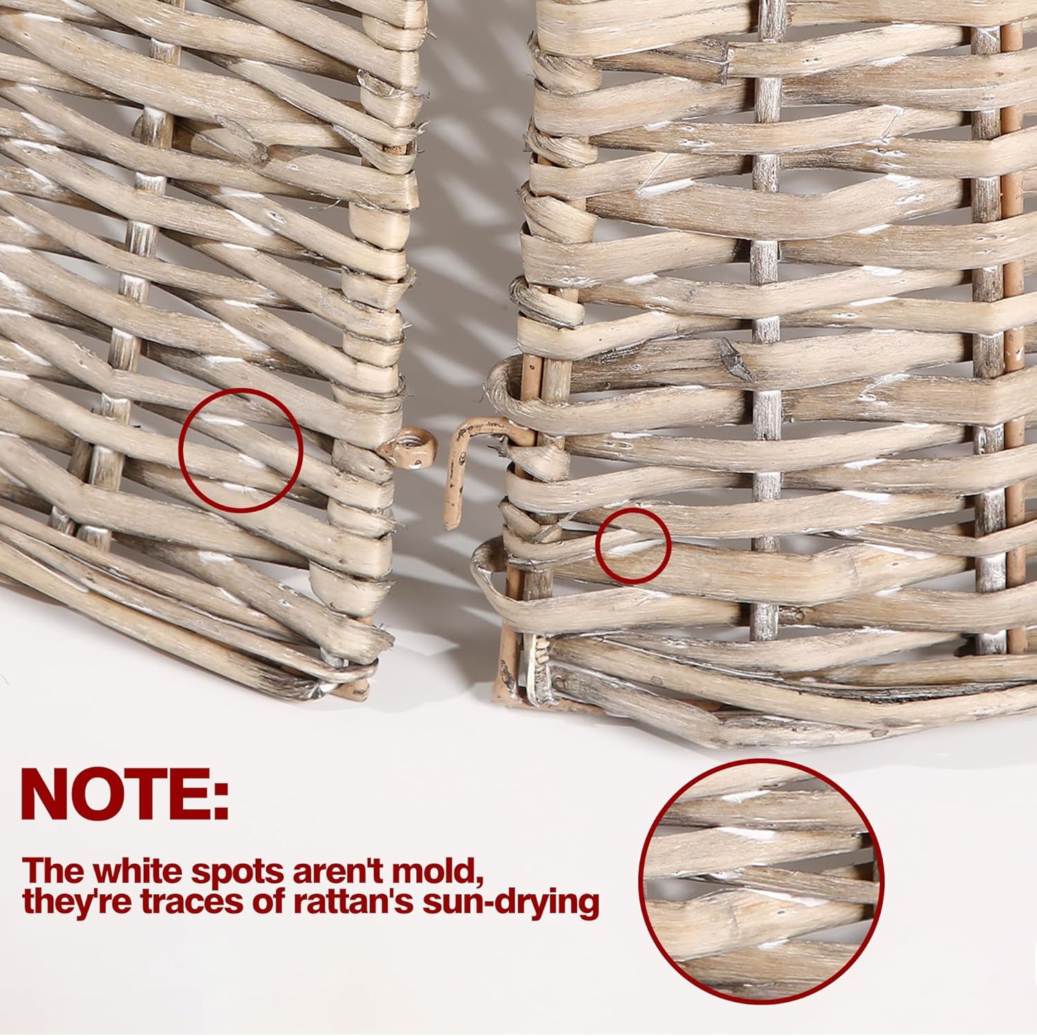 My Christmas Tree Skirt Woven Willow Xmas Tree Collar Wicker Rattan Guard Base