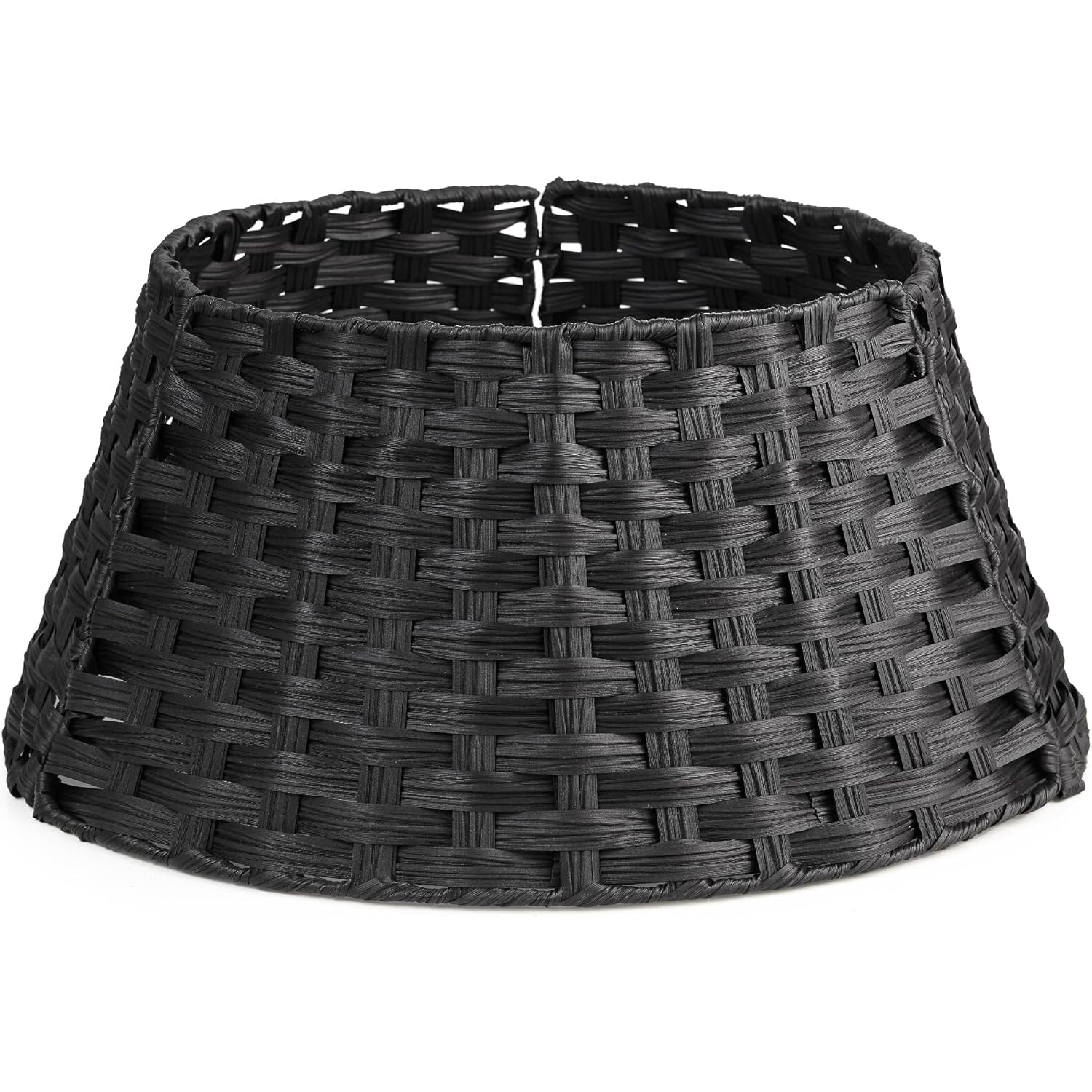 Wicker Christmas Tree Skirt Base Rattan Basket Ideal for Trees upto 7ft Support