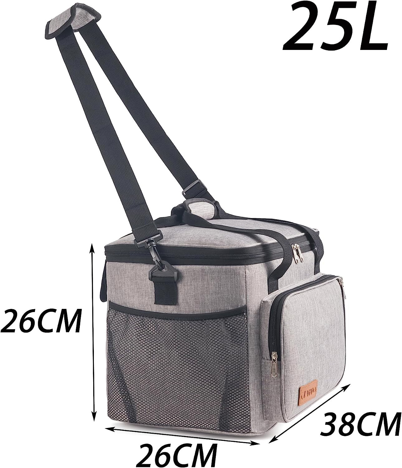 Leak Proof Cooler Bag Box | 15L 25L 30L | Carry Handle | Shoulder Strap | Picnic